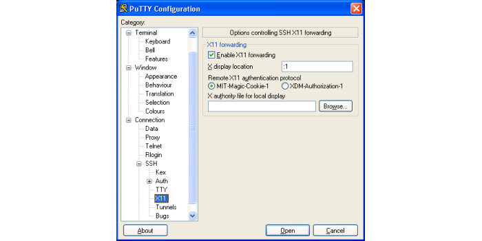 X11 Forwarding