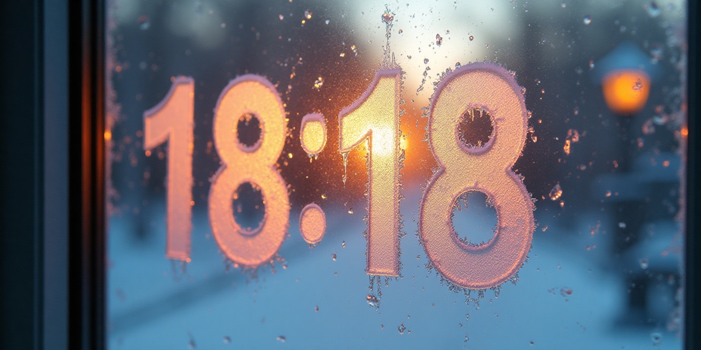 18:18 на часах